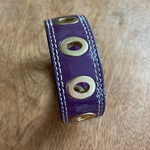 Vintage leather Coach Bracelet